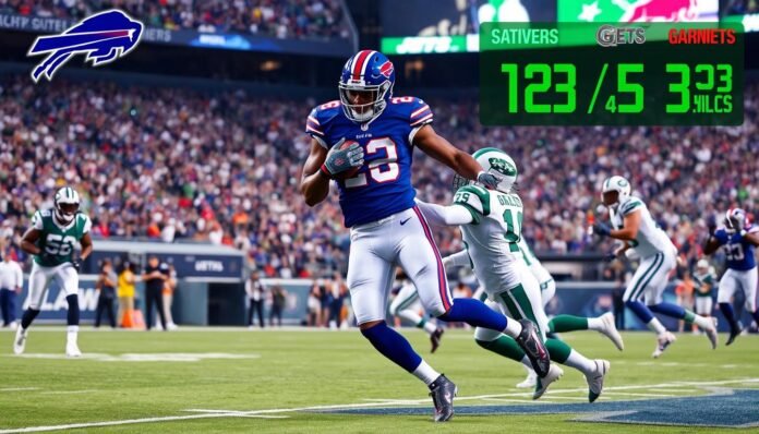 buffalo bills vs new york jets match player stats